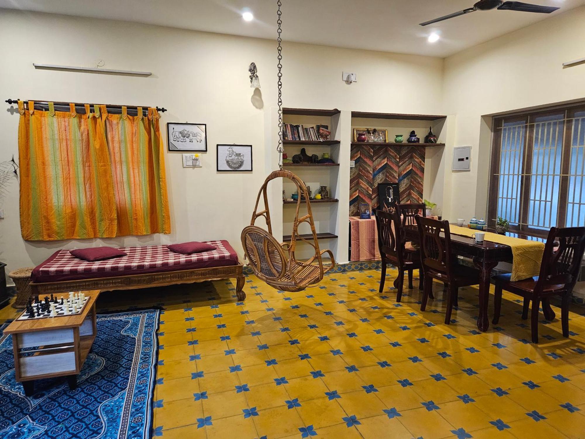A Chettinad Villa In Coimbatore On The Way To Adiyogi And Nearer To Maruthamalai Экстерьер фото