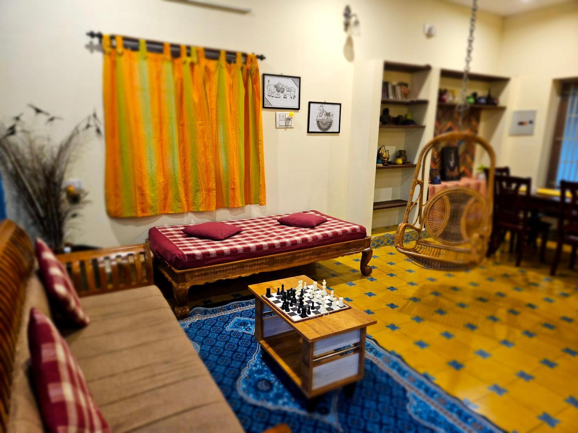 A Chettinad Villa In Coimbatore On The Way To Adiyogi And Nearer To Maruthamalai Экстерьер фото