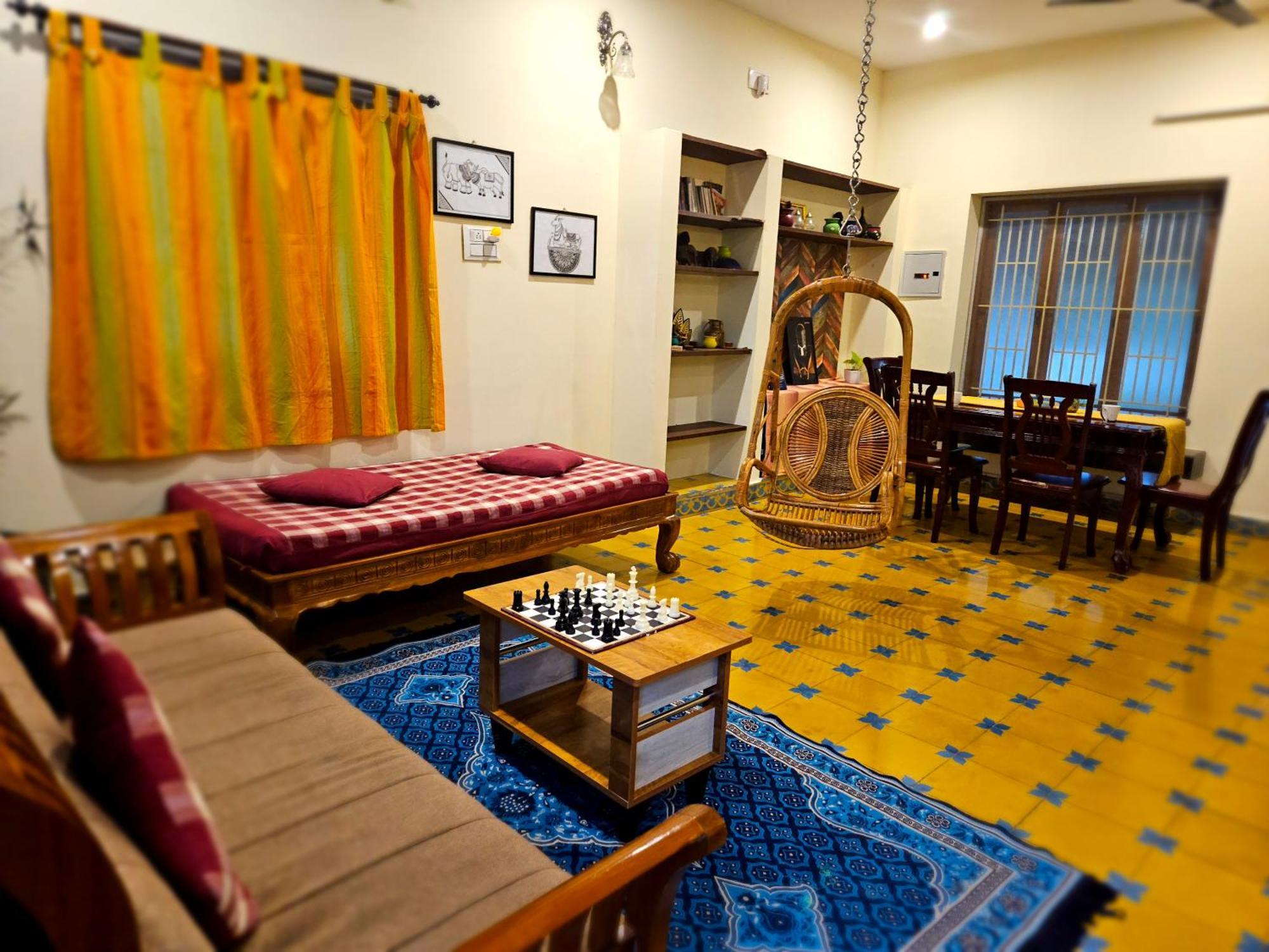 A Chettinad Villa In Coimbatore On The Way To Adiyogi And Nearer To Maruthamalai Экстерьер фото